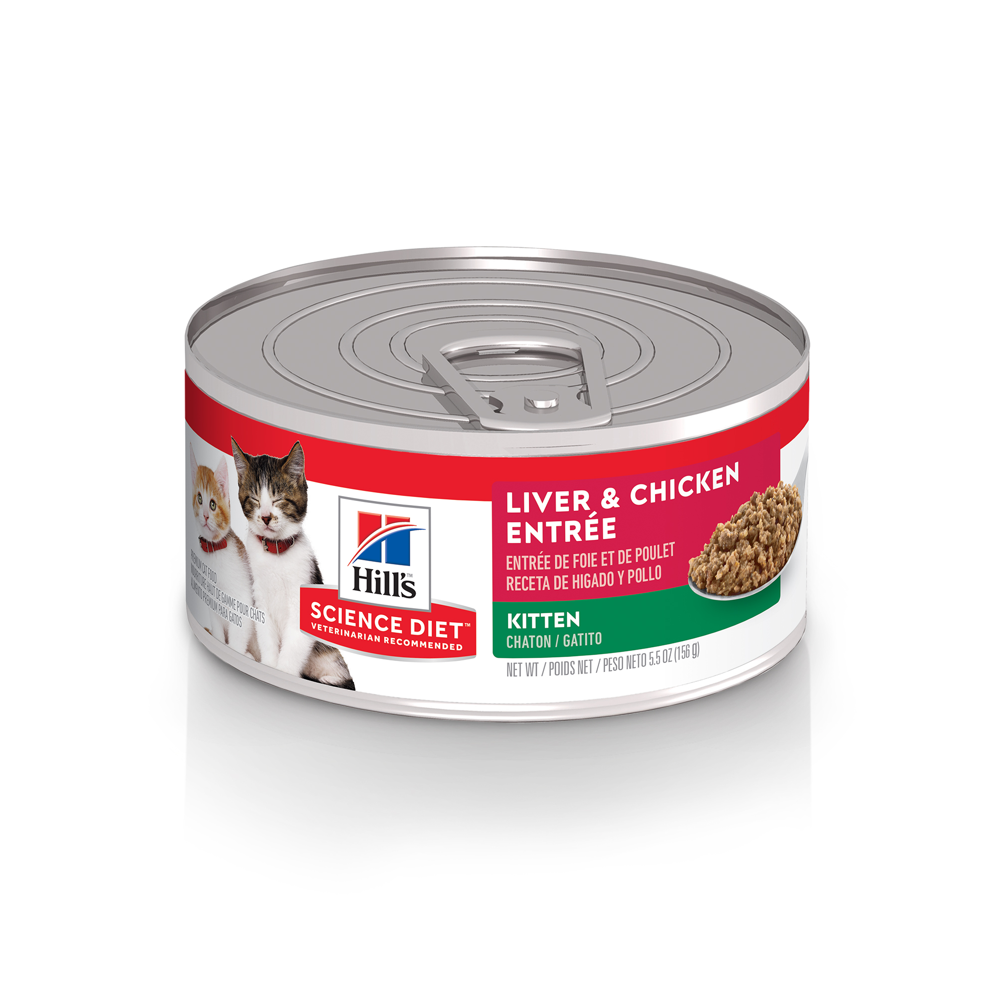 Science Diet Cat Food Kitten - Liver & Chicken Can 5.5oz