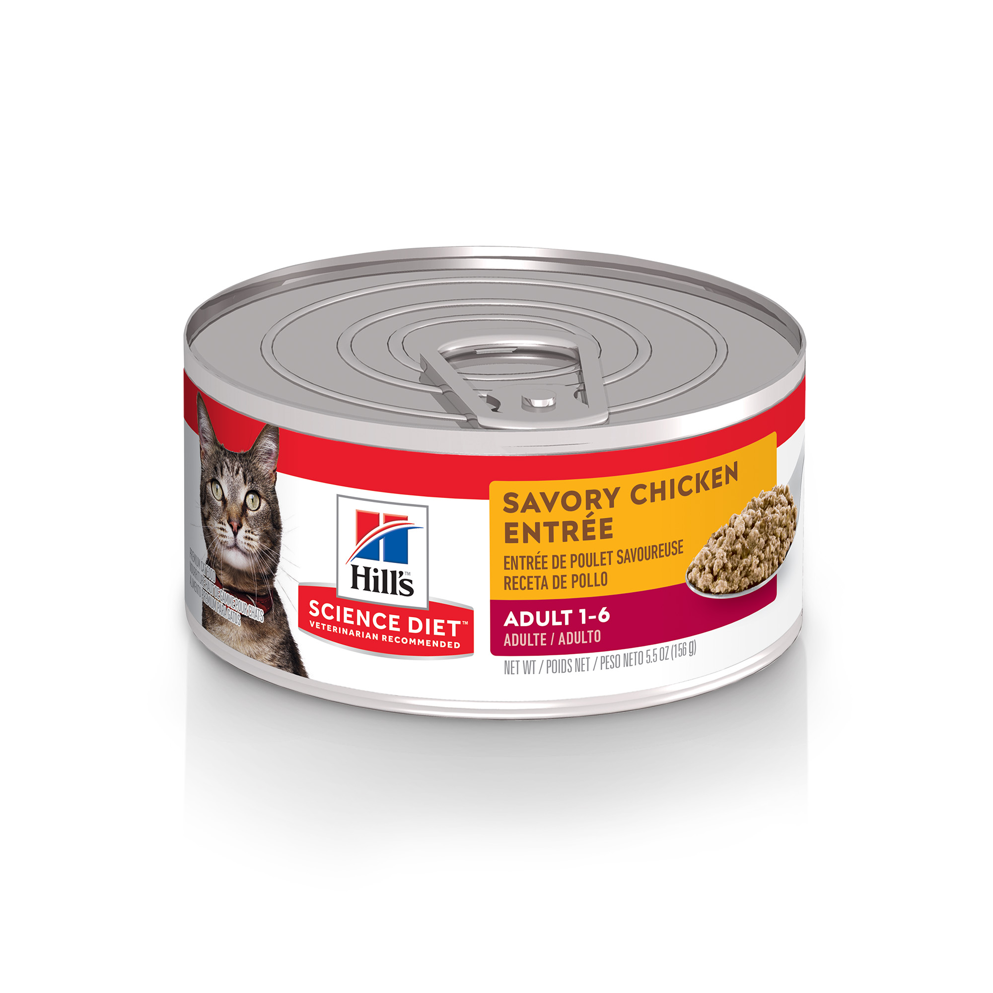 Science Diet Adult Cat Turkey & Liver Entree 5.5oz Can