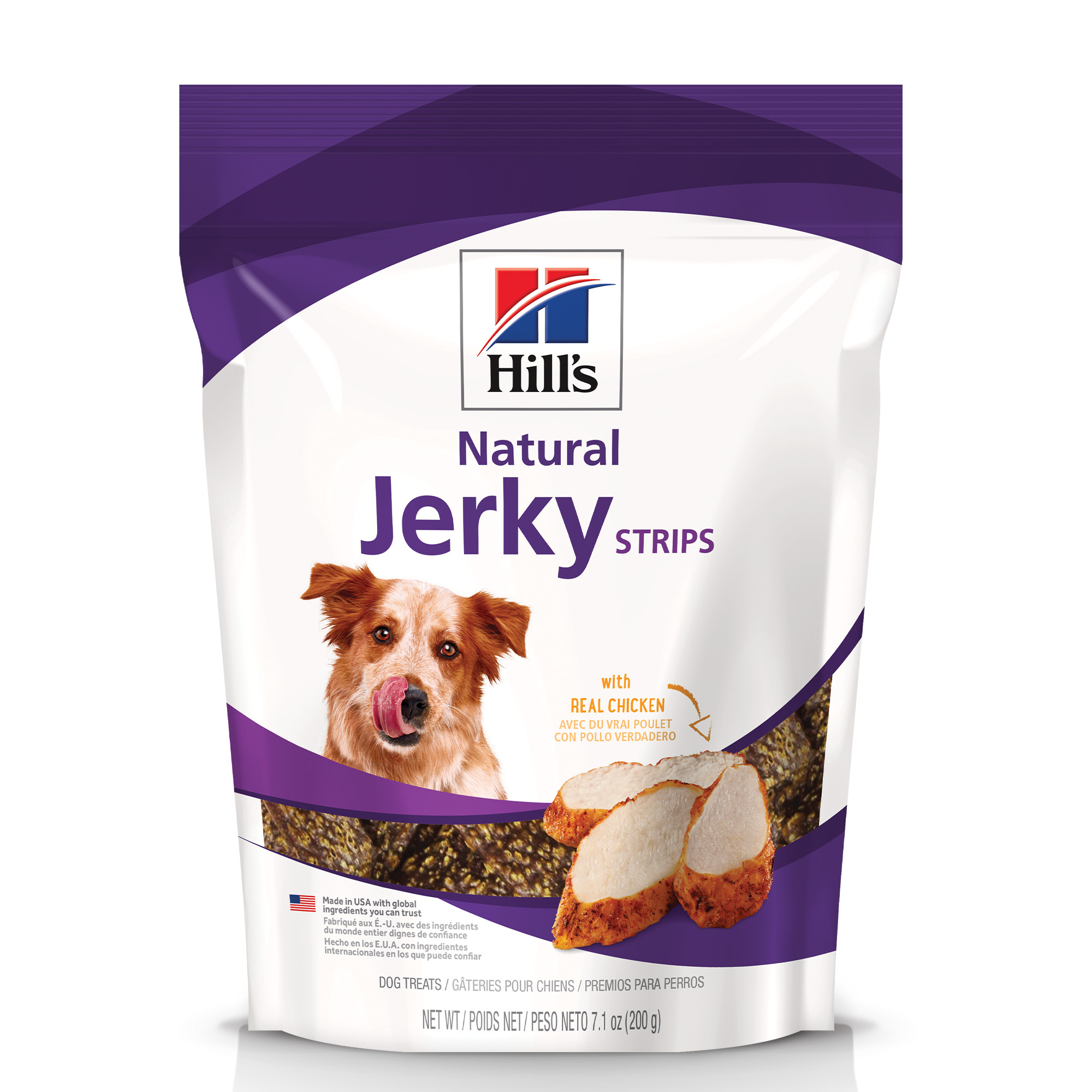 Hill's Natural Jerky Strips Dog Treats with Real Chicken 7.1oz
