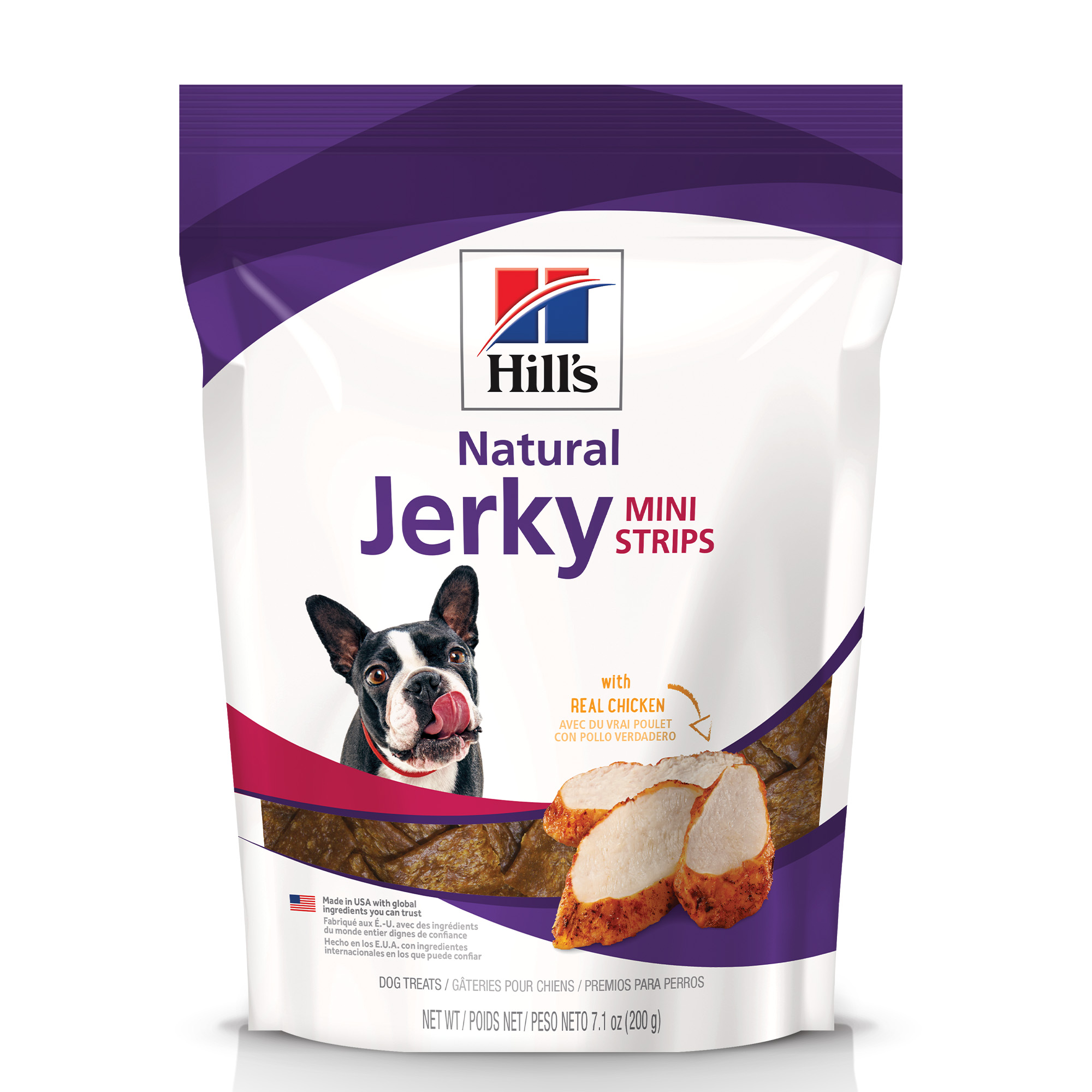 Hill's Natural Jerky Mini-Strips Dog Treats with Real Chicken 7.1oz