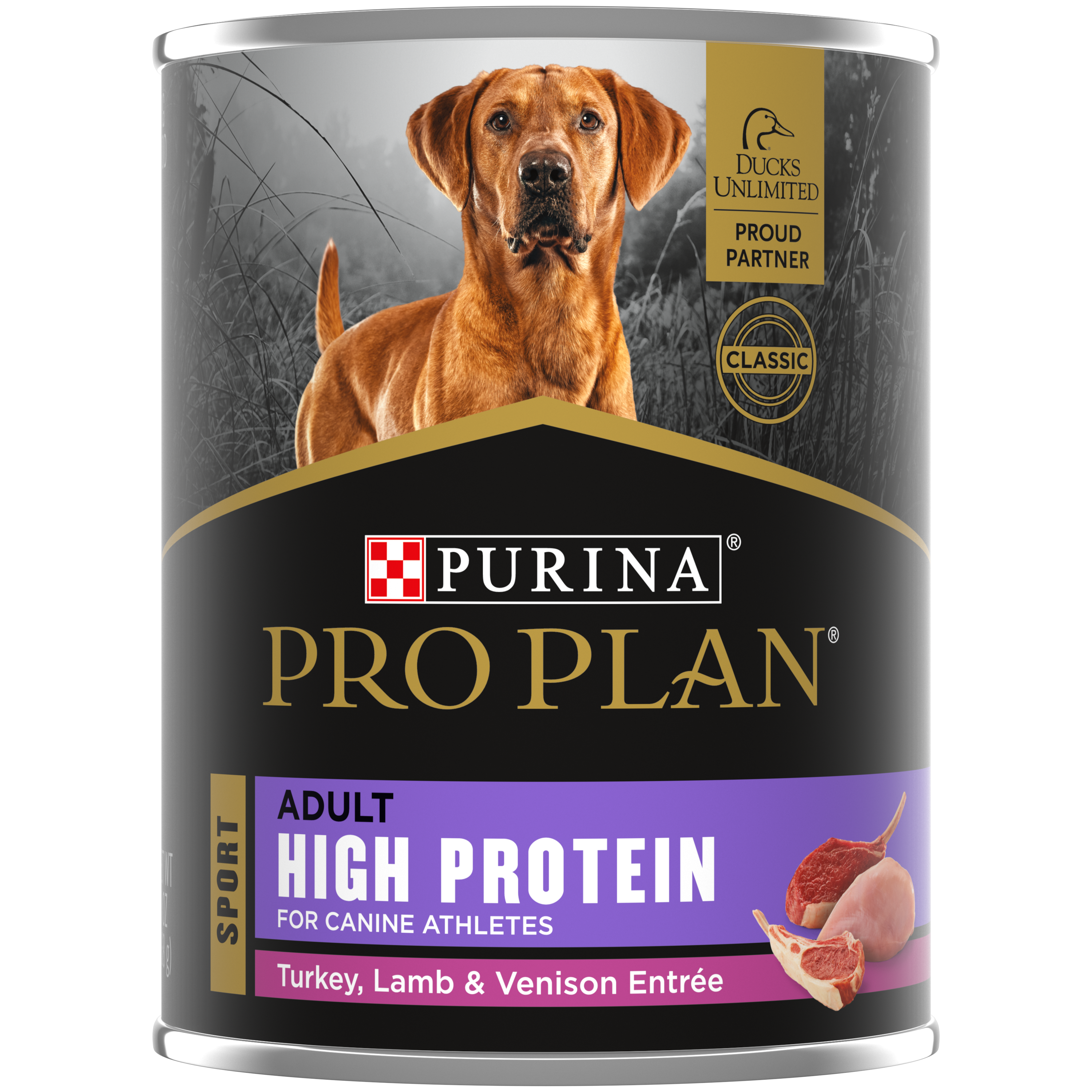 Purina Pro Plan Dog Sport High Protein Turkey, Lamb & Venison 13oz Can