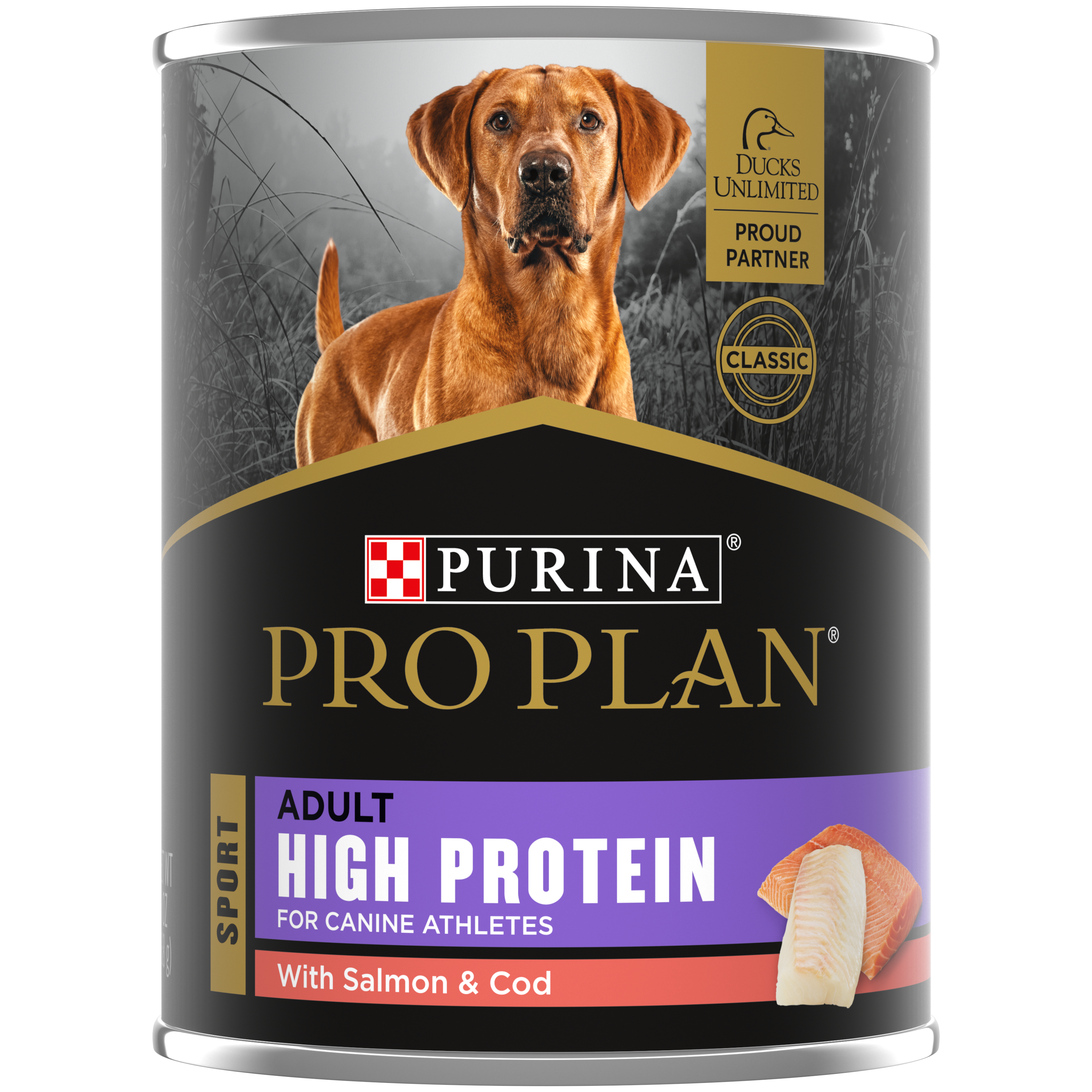 Purina Pro Plan Dog Sport High Protein Salmon & Cod 13oz Can