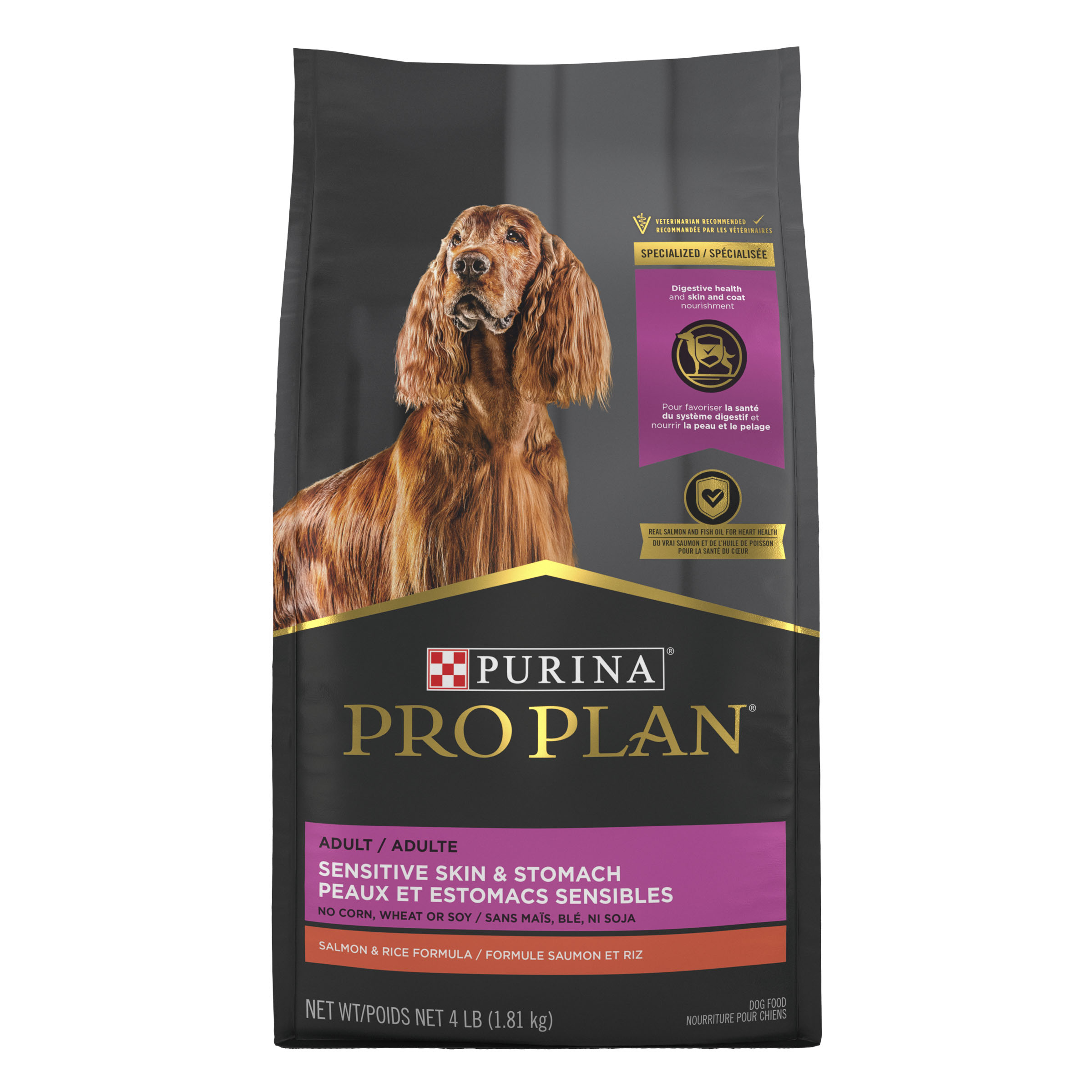 Purina Pro Plan Dog Sensitive Skin & Stomach Salmon & Rice 4#