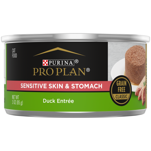 Purina Pro Plan Cat Can Focus Sensitive Skin & Stomach Duck Grain Free