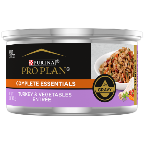 Purina Pro Plan Cat Turkey & Vegetable in Gravy 3oz