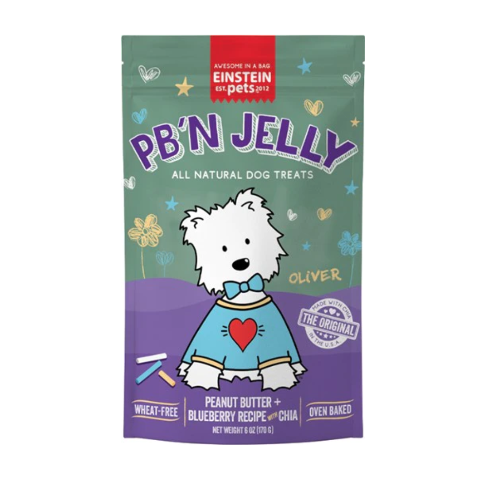 Einstein Pets Dog Treats PB N Jelly 6oz