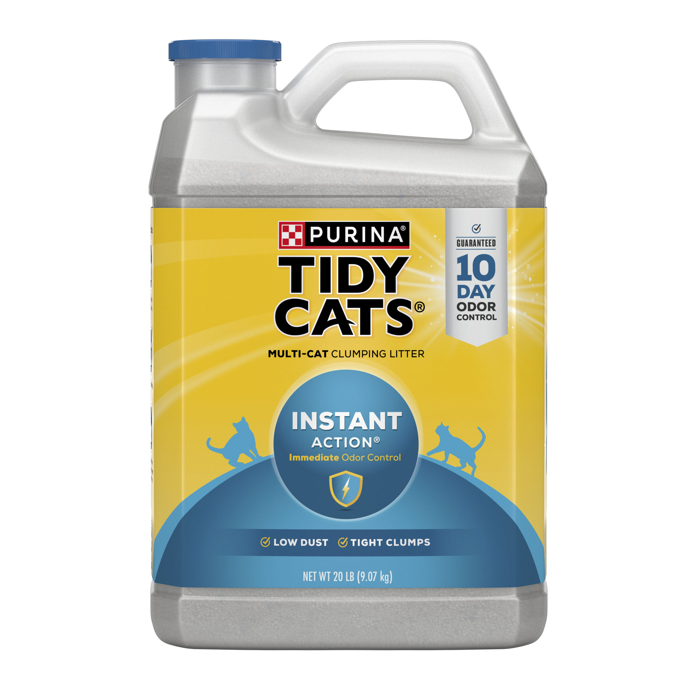 Purina Tidy Cats Clumping Instant Action Multi Cat Litter 20# jug