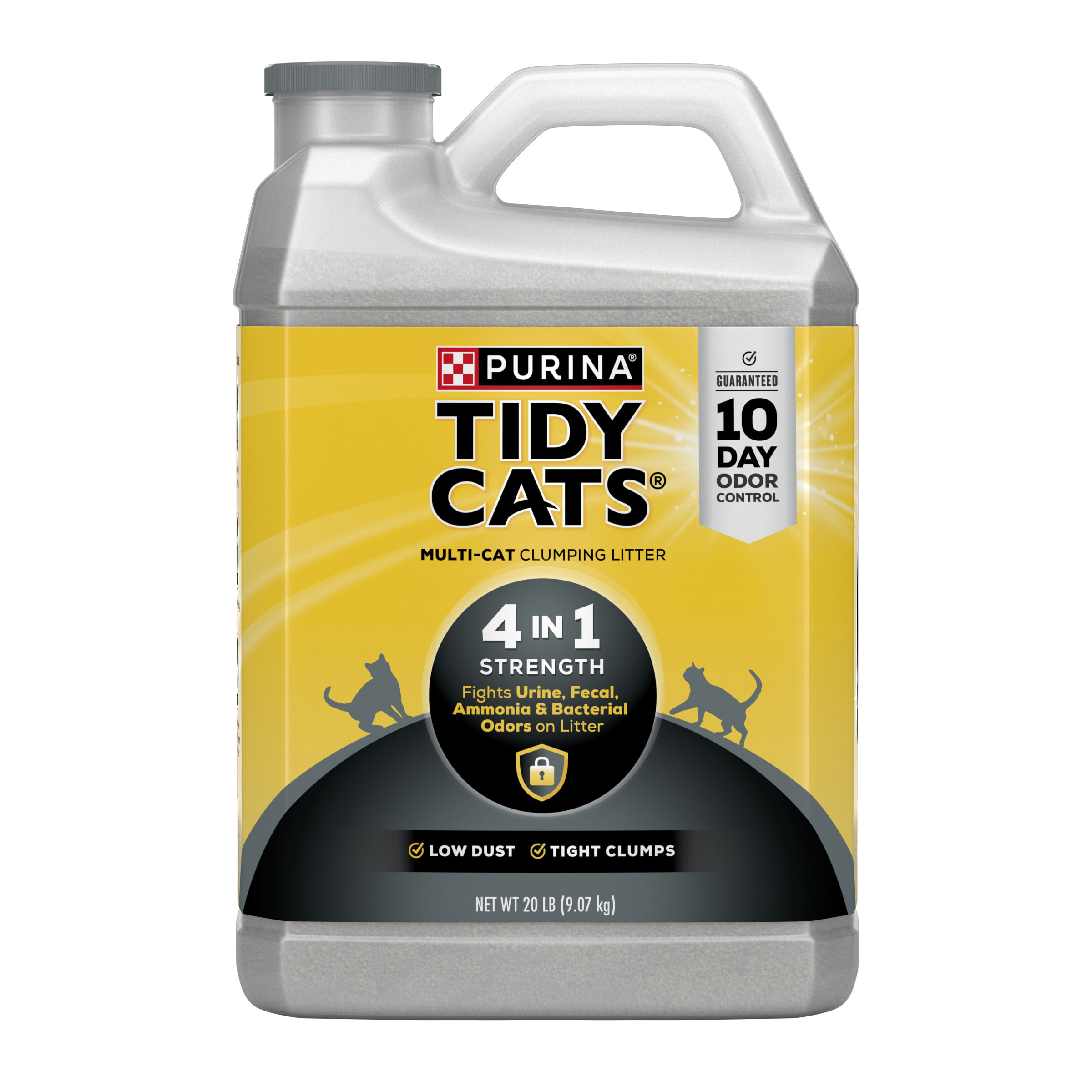 Tidy Cats 4 in 1 Strength Multi Cat Clumping Clay Litter 20#