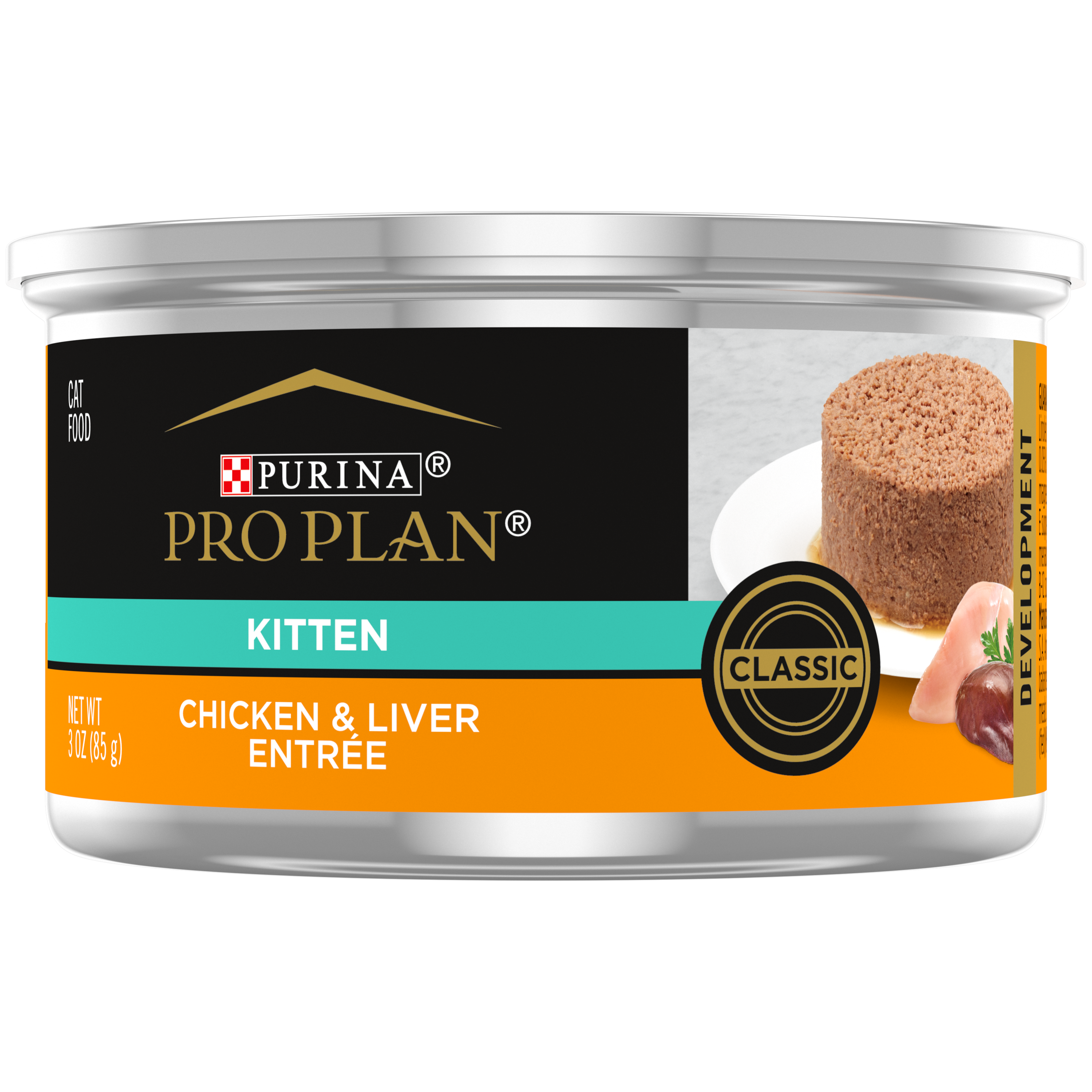 Purina Pro Plan Focus Pate Kitten FOCUS Chicken & Liver 3oz can