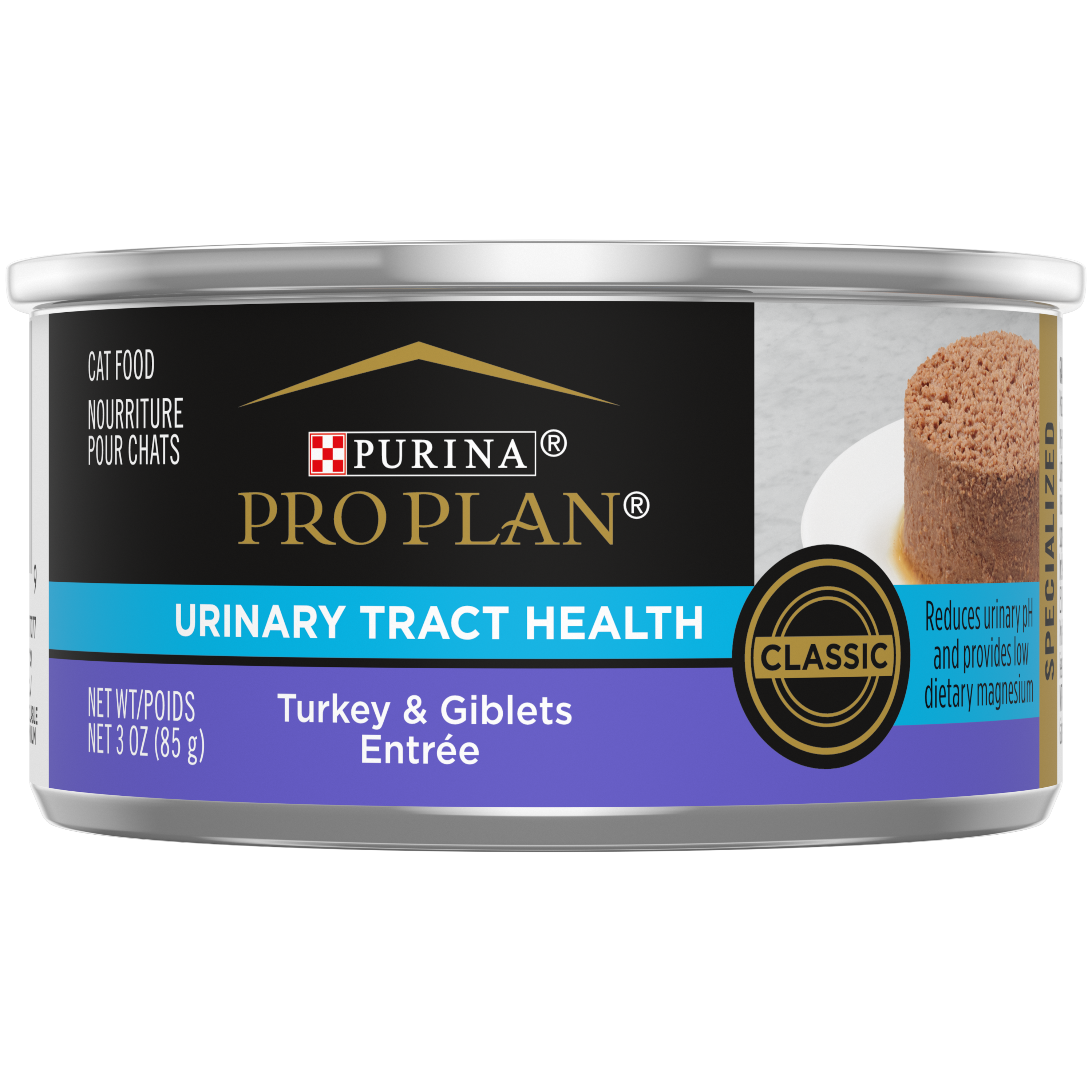 Purina Pro Plan Cat Urinary Tract Health Pate Turkey & Giblet Entree 3oz Can