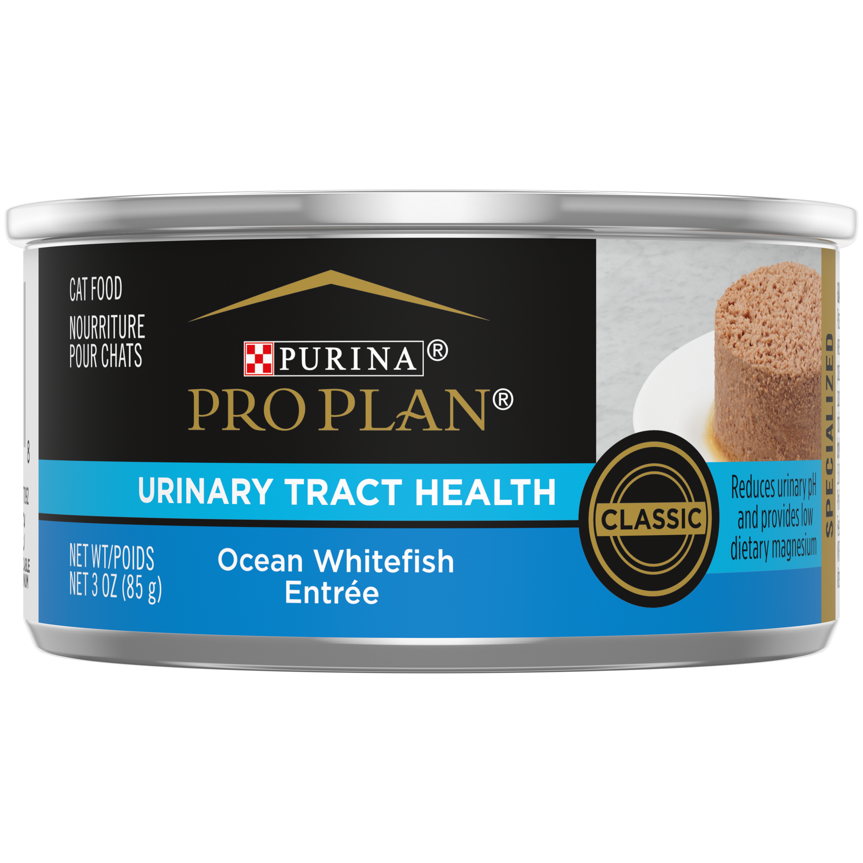 Purina Pro Plan Focus Pate Cat Urinary Tract Health Ocean Whitefish 3oz can