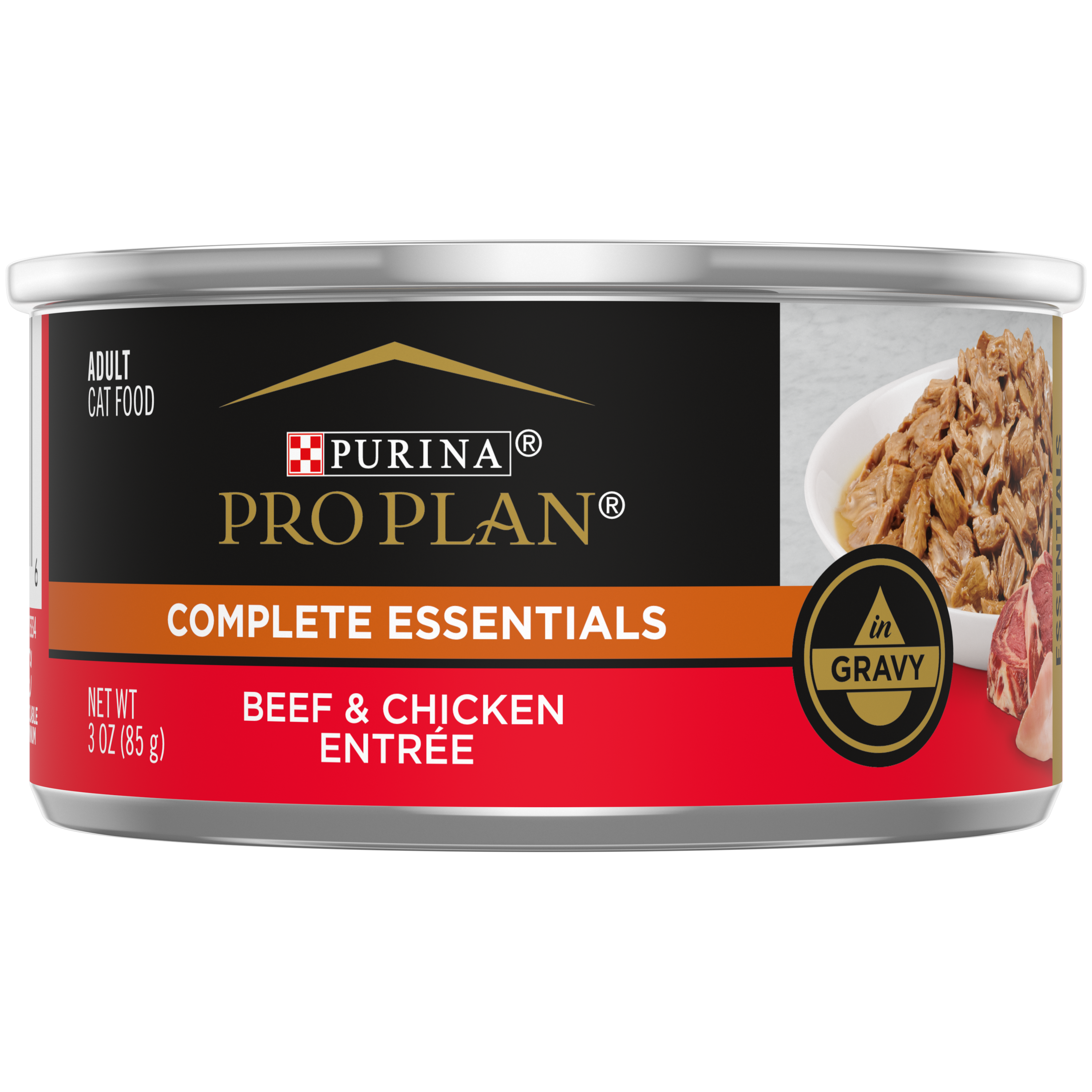 Purina Pro Plan Cat Gravy Beef & Chicken 3oz can