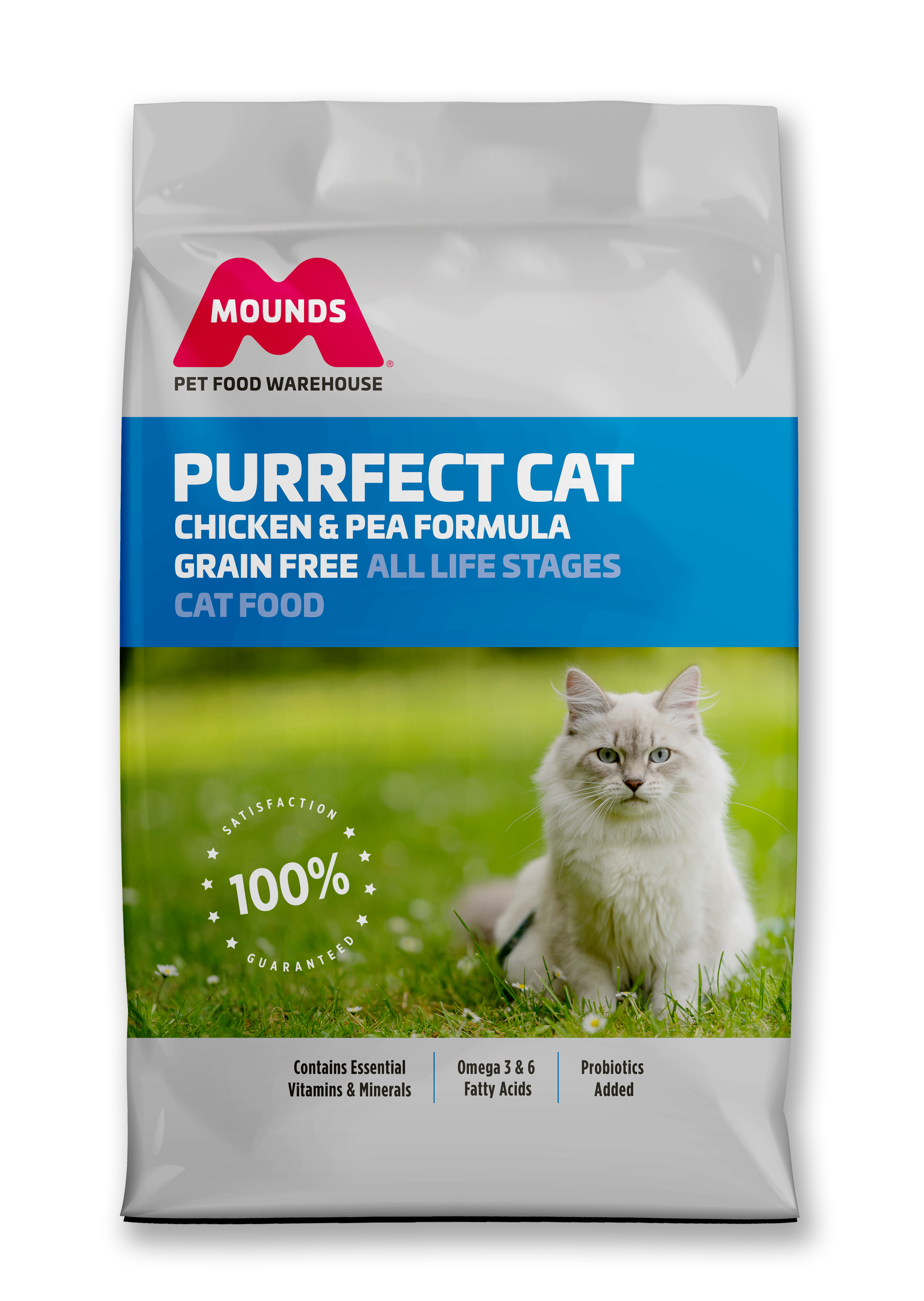 Mounds Purrfect Cat Grain Free Chicken & Pea 20#