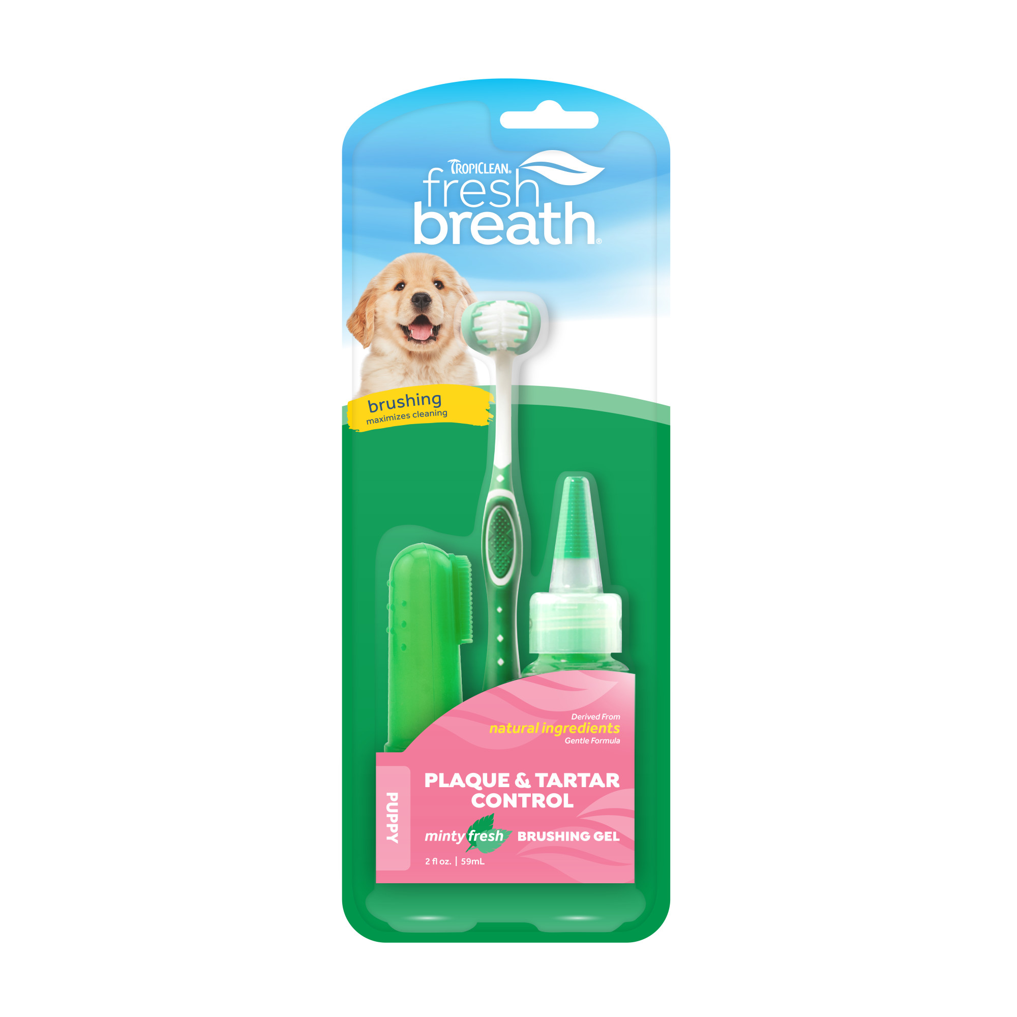 TropiClean Fresh Breath Puppy Oral Care Kit