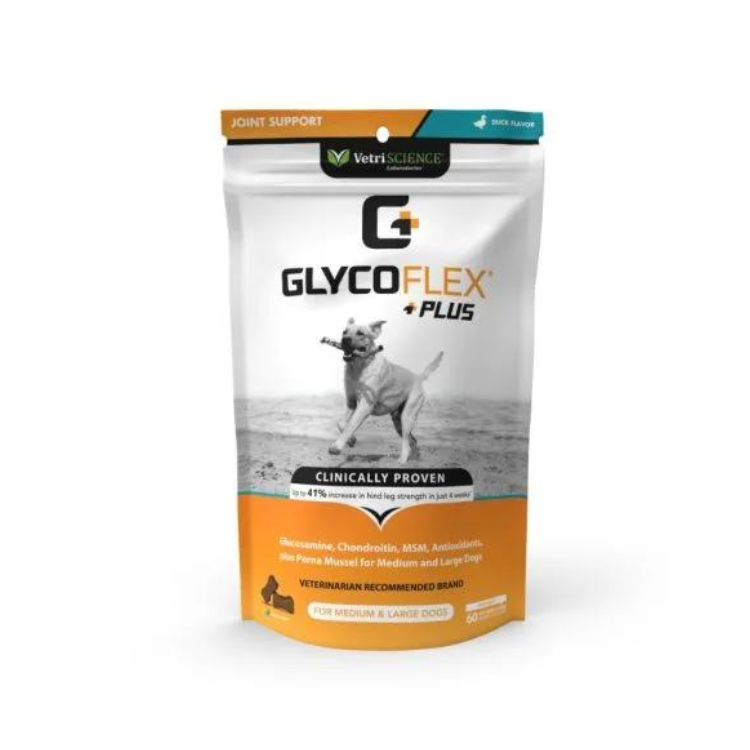 Vetri-Science GlycoFlex Plus for Dogs over 30# Chews 60 CT