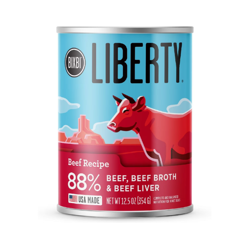 Bixbi Liberty Dog Grain Free Beef 12.5oz Can
