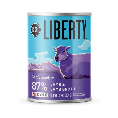 Bixbi Liberty Dog Grain Free Lamb 12.5oz Can