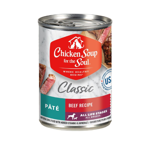 Chicken Soup Classic Pate Dog  Beef 13oz can