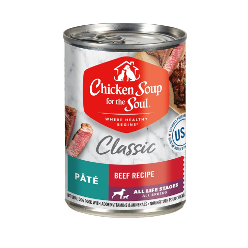 Chicken Soup Dog Beef Pate 13oz Can