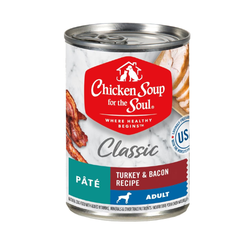 Chicken Soup Classic Pate Dog Turkey & Bacon 13oz can