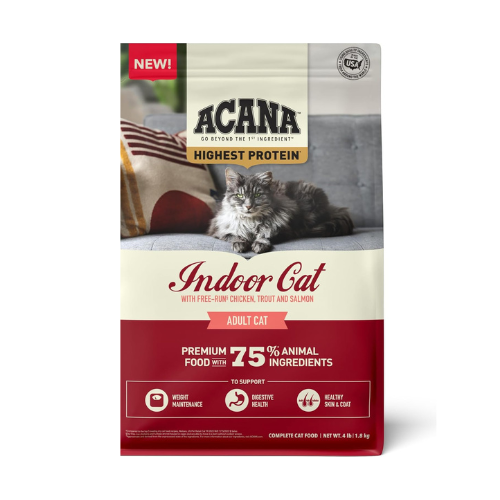 Acana Cat Food Grain Free Indoor Chicken 4#