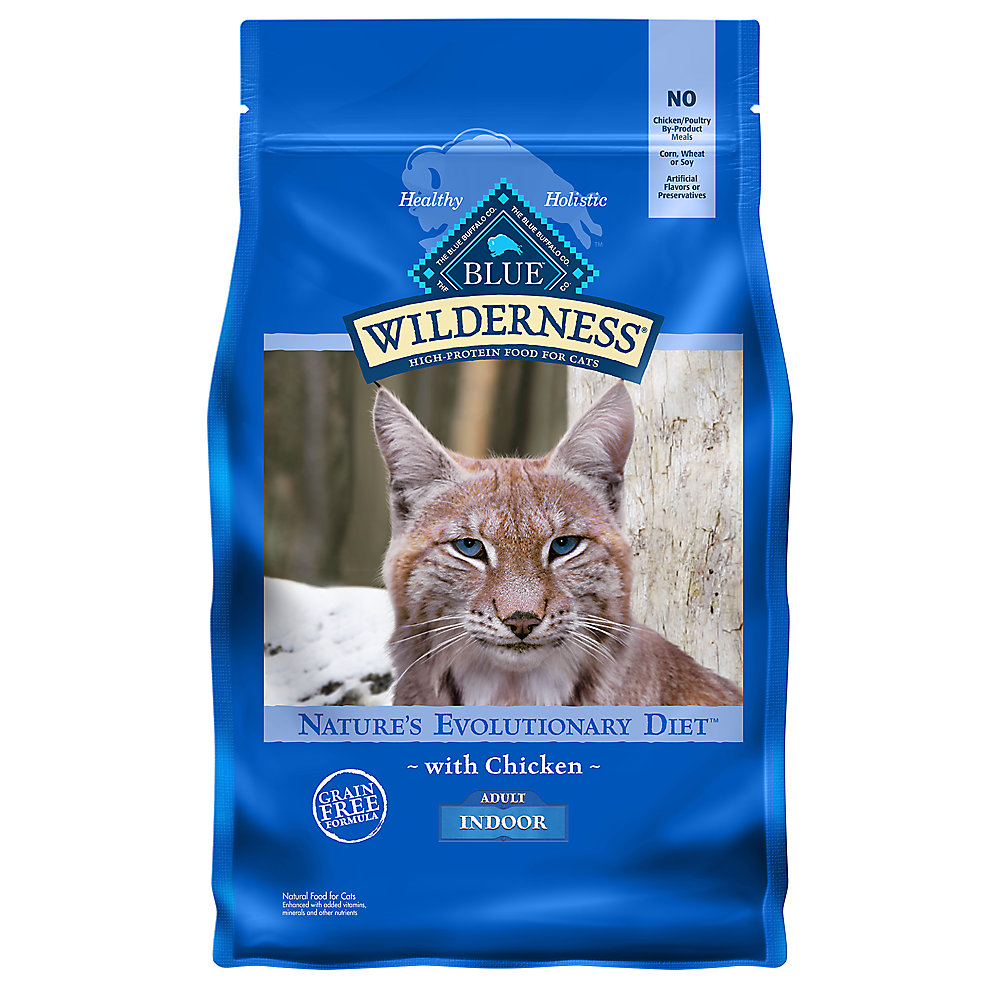 Blue Buffalo Wilderness Indoor Cat Grain Free Chicken 5#