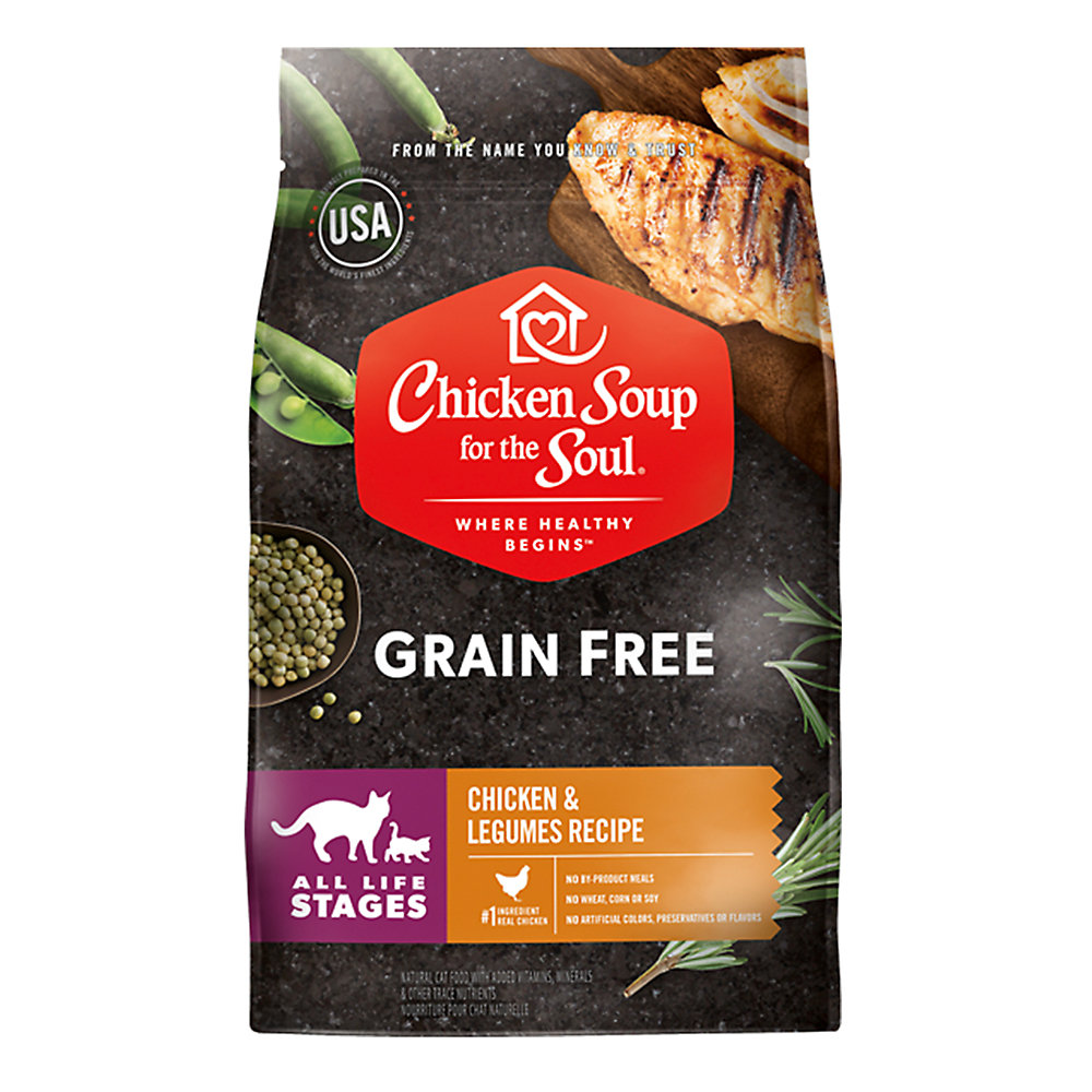 Chicken Soup Cat Grain Free Chicken & Legumes 4#