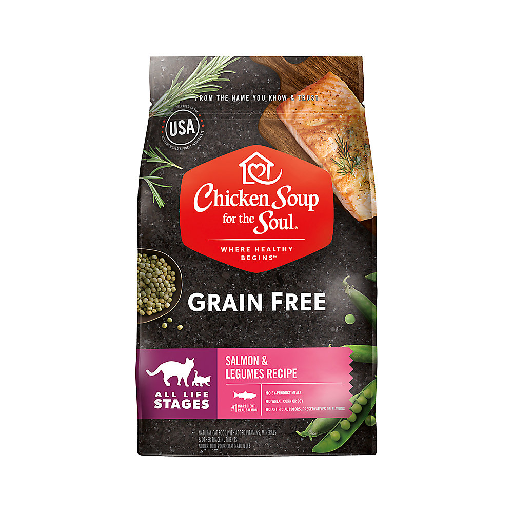 Chicken Soup Cat Grain Free Salmon & Legumes 4#