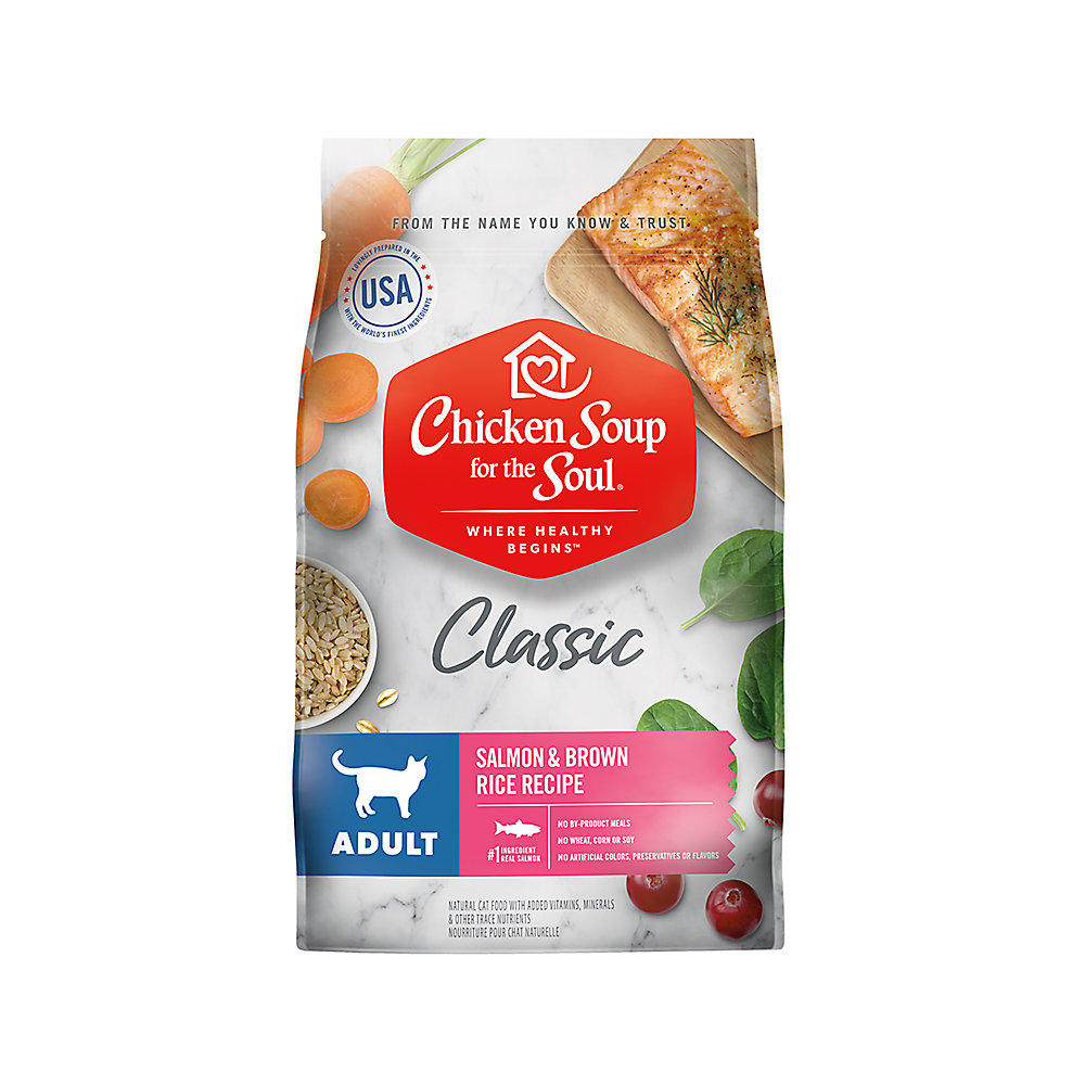 Chicken Soup Cat Salmon & Brown Rice 4.5#