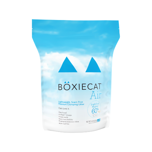 Boxiecat Air Clumping Cat Litter Lightweight Scent Free 6.5#