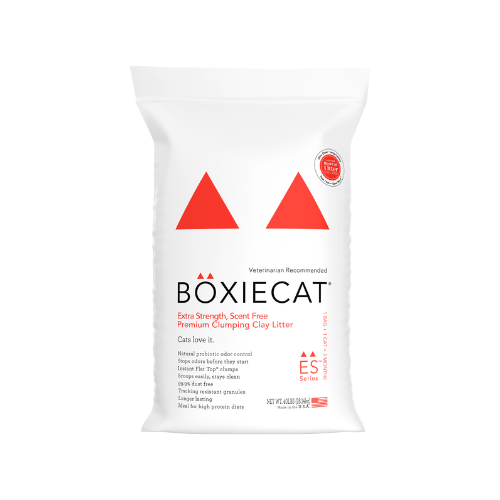 Boxiecat Extra Strength Premium Clumping Clay Cat Litter 40#