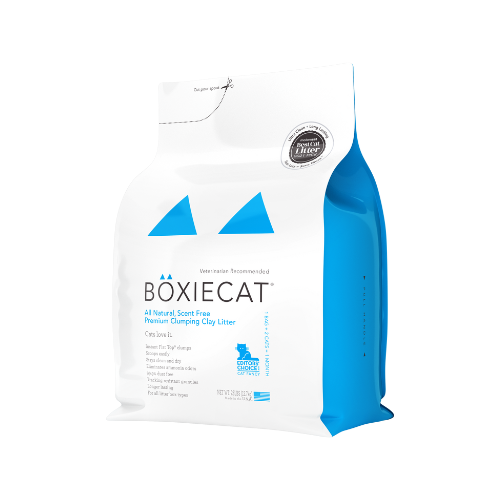 Boxiecat Scent Free Premium Clumping Clay Cat Litter 28#