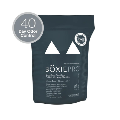 Boxiecat BoxiePro Deep Clean Probiotic Clumping Clay Cat Litter 16#