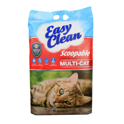 Pestell Easy Clean Multi-Cat Clumping Clay Litter 40#