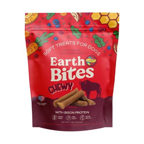 EB EARTHBITE CHEWY BISON 7OZ