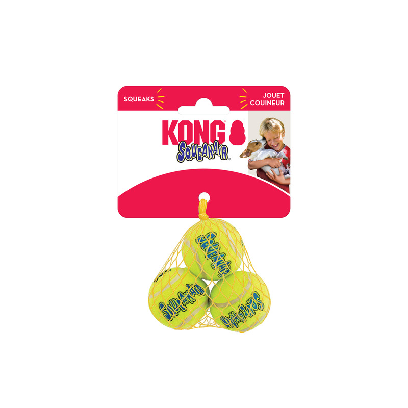 Kong AirDog Dog Toy Mini Balls 3 Pack