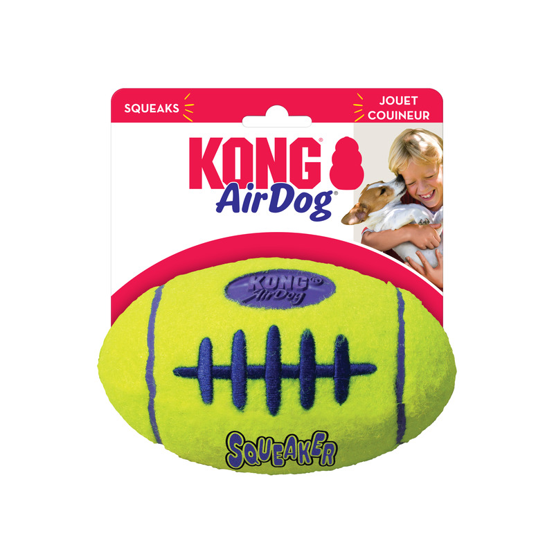 Kong AirDog Dog Toy Speaker Football Large