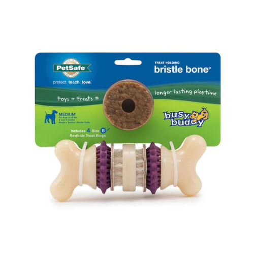 PetSafe Busy Buddy Bristle Bone Medium