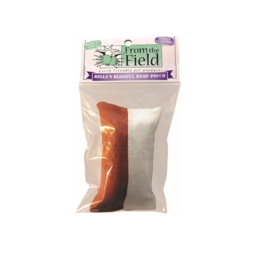 From the Field Cat Toy Bella's Hemp Puch Catnip with Silver Vine