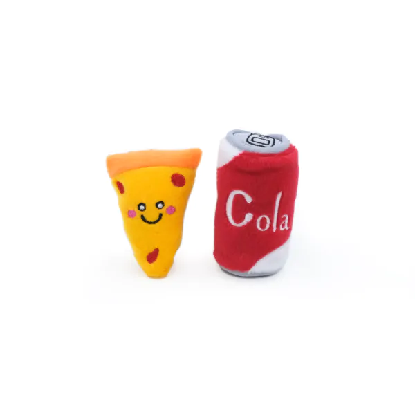 Zippy Paws Cat Toy Zippy Claws Nomnomz Pizza & Cola