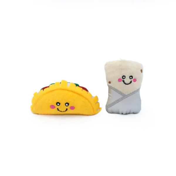 Zippy Paws Cat Toy Zippy Claws Nomnomz Taco & Burrito