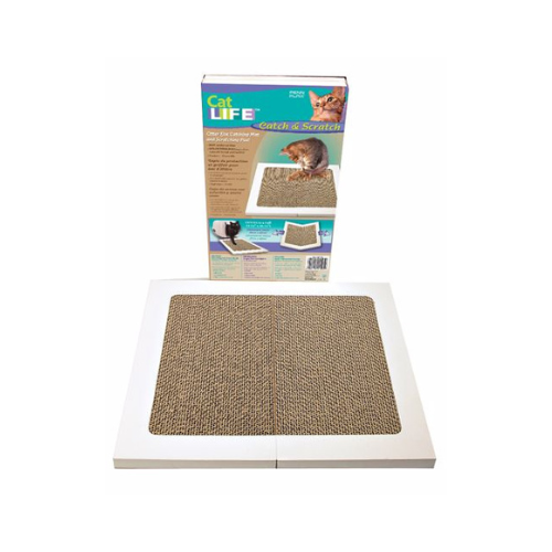 Penn Plax Cat Life Catch Scratch Scratching Pad