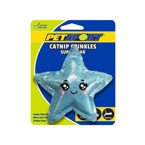 Petsport Cat Toy Catnip Crinkles Superstar