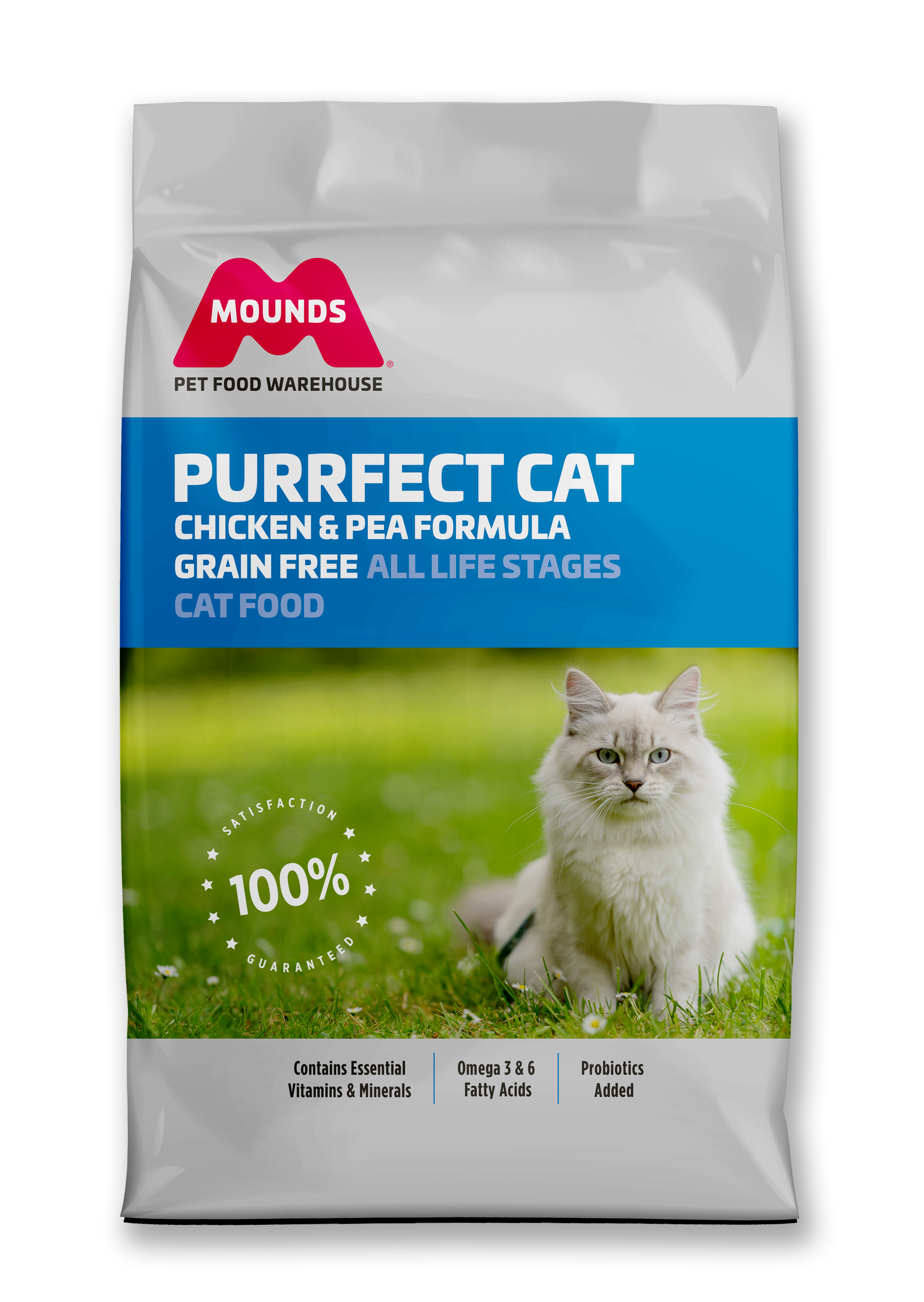 Mounds Purrfect Cat Grain Free Chicken & Pea 5#