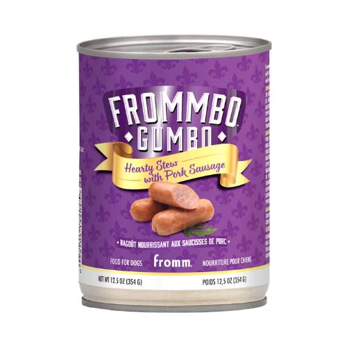 Fromm Dog Food Frommbo Gumbo Hearty Stew Pork Sausage 12.5oz