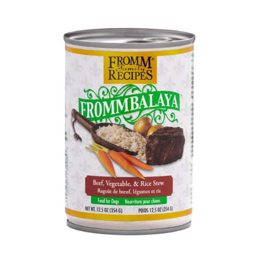 Fromm Dog Food Frommbalaya Beef, Vegetable & Rice Stew Can 12.5oz