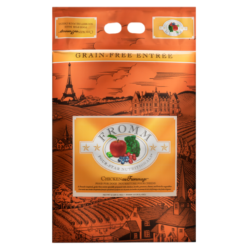 Fromm Four Star Dog Chicken Au Frommage Grain Free 12#