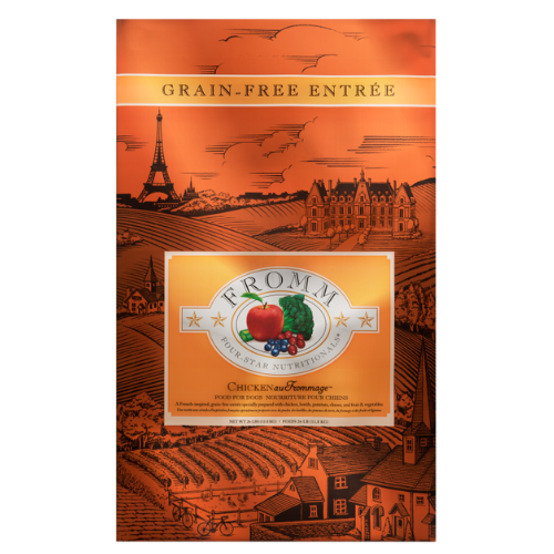 Fromm Four Star Dog Chicken Au Frommage Grain Free 26#