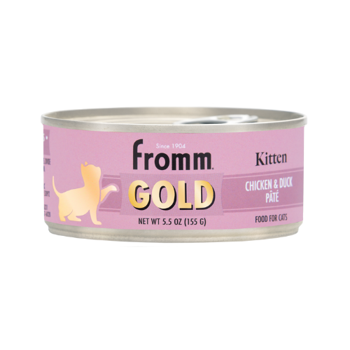 Fromm Gold Cat Food Kitten Chicken & Duck Pate Can 5.5oz