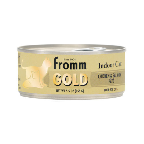 Fromm Gold Cat Food Indoor Chicken & Salmon Pate 5.5oz